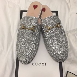 Gucci Glitter Princetown